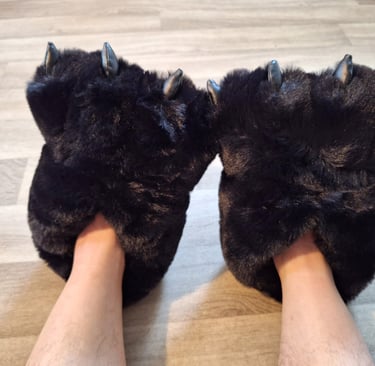 bear paw slippers