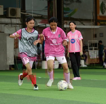 mantang united angels go futsal