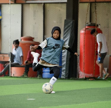 mantang united angels go futsal