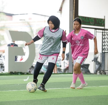 mantang united angels go futsal