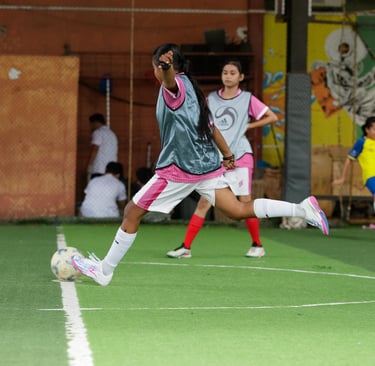 mantang united angels go futsal