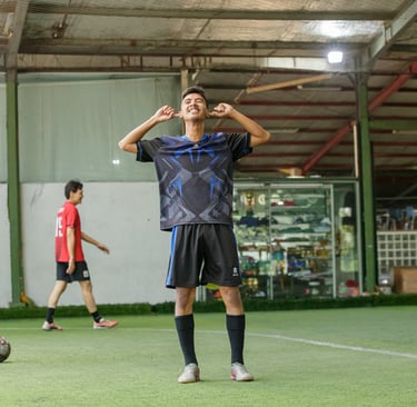 futsal ikan daun