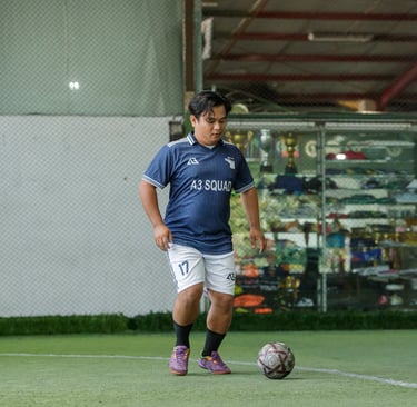 futsal ikan daun