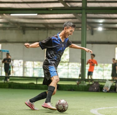 futsal ikan daun