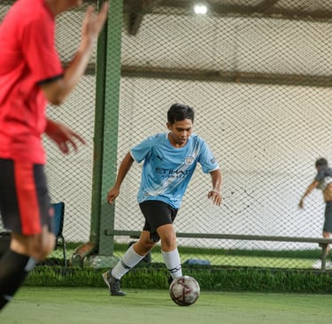 futsal ikan daun