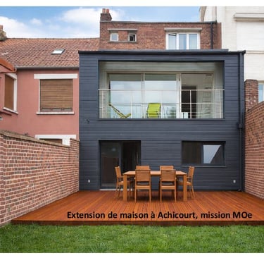 extension de maison à Achicourt