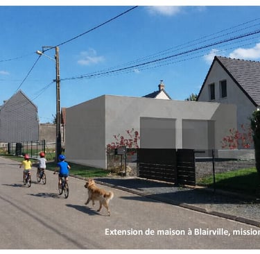 extension de maison à Blairville
