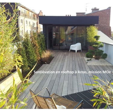 surélévation en rooftop à Arras
