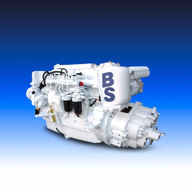 Motore Marino del marchio Boni Motori Marini modello 74 CTIM
