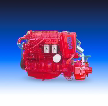 Motore marino meccanico Boni BV 4404