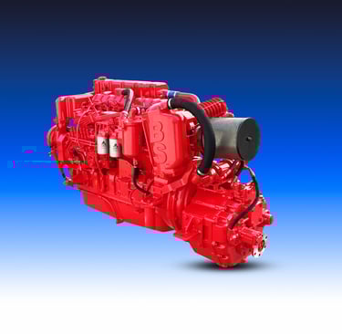 Motore marino meccanico Boni BV 8406