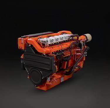 Motore Marino Scania DI 13 78M 550CV - 405kW