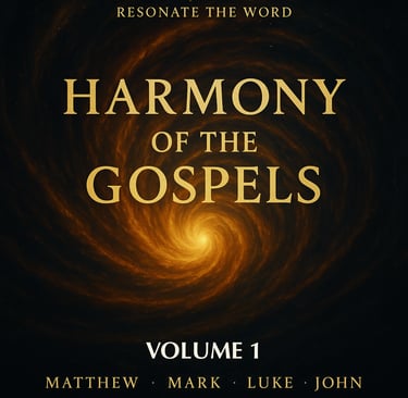 Resonate The Word: Harmony of the Gospels, Vol. 1