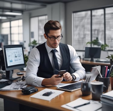 a man in a vest and tie dye 