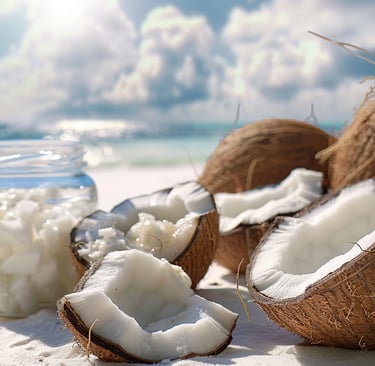 Huile de coco