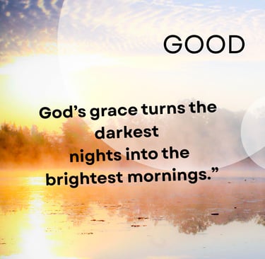 Divine light shining from the sky symbolizing God's grace and blessings