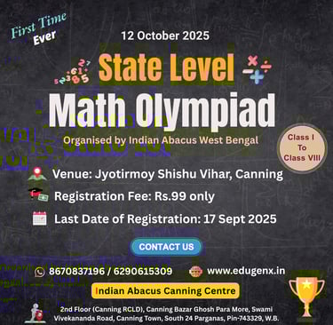 State Level Math Olympiad 2025 