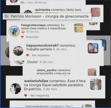 depoimentos dos pacientes