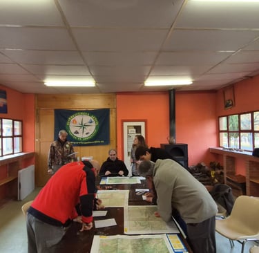 Taller de cartografía, localizando puntos por coordenadas UTM