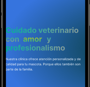 Responsive antes rediseño veterinaria UX/UI - Desarrollo