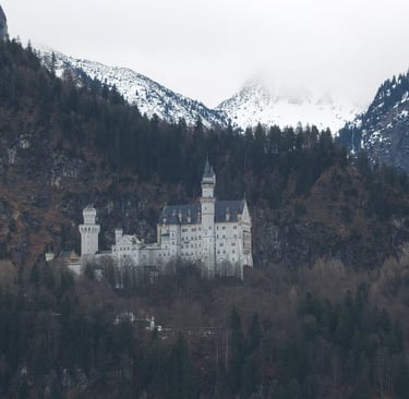 Neuschwanstein Castle in Winter