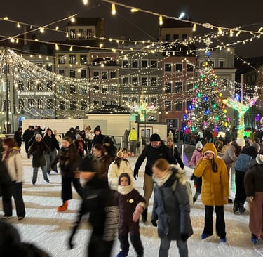 Skating in Warsaw