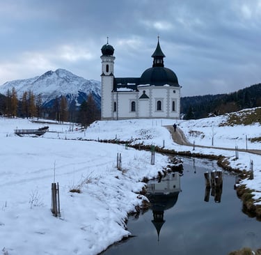 Seefeld am Tyrol in winter