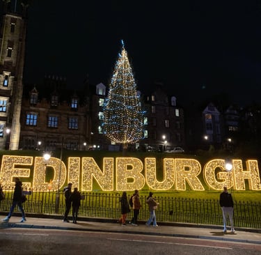 Edinburgh at Christmas