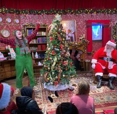 Santa's Stories Edinburgh Christmas markets