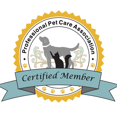 professional pet care association membership badge