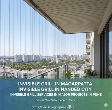 Invisible grill in Nanded city 