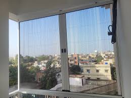 Sliding mosquito net installation in Kothrud 