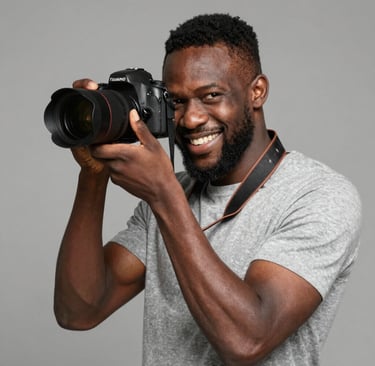 A focused professional brainstorming marketing strategies with colorful sticky notes on a glass wall.