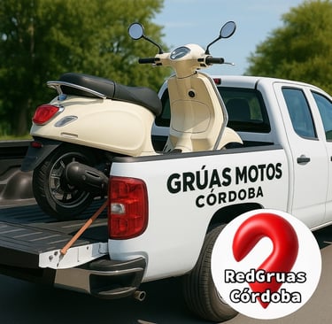 rescate de moto con grúa en Córdoba