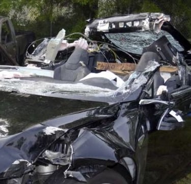Tesla Autopilot Crash