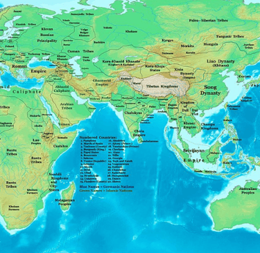 World 1000yrs Ago