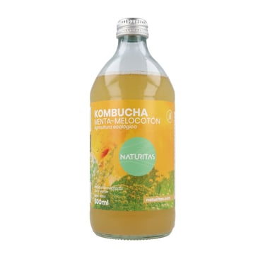 a bottle of kombucha, a drink that is not yet to be