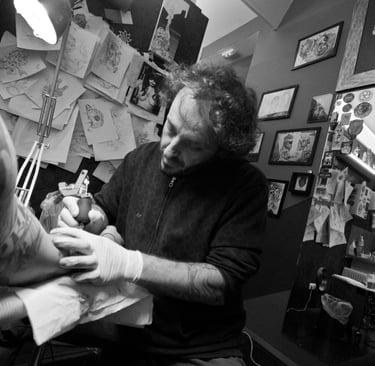 punko tattoo artist barcelona