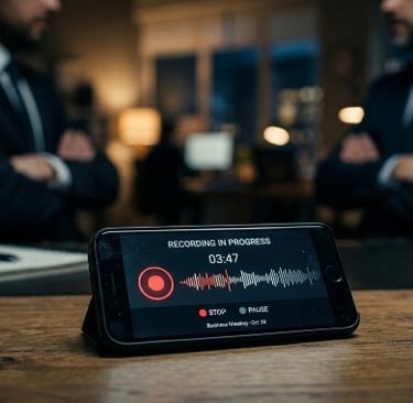 Grabación de llamada telefónica como prueba en procedimiento judicial, legalidad en España