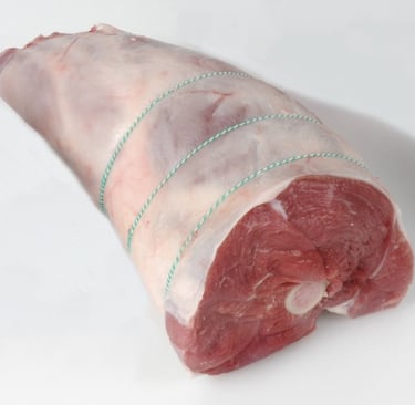 Raw hogget shank
