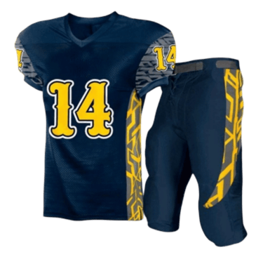 Custom American Football Uniform – Premium 100% Polyester, Stretch Fabric, Full Team Customization