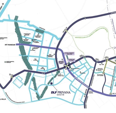 DLF Privana, Sector-76, Map, Best Property in Gurugram