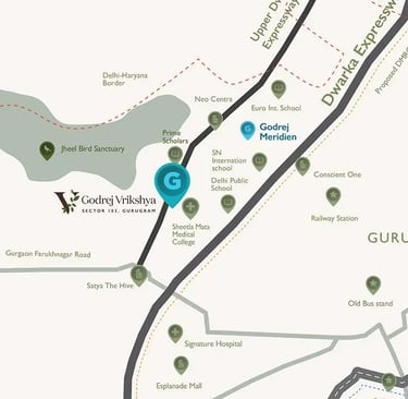 Godrej Vriksha, Sector-103, Map, Best Property in Gurugram