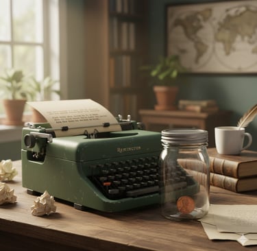 Writing is a passion.