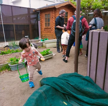 子供から大人まで楽しめる東京のフランス語教室と東京の料理教室。子供と暮らしのための大庭園