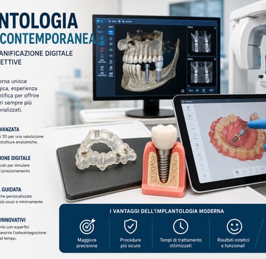 IMplantologia dentale - Gambara - studio dentistico dott pierluca vivaldini