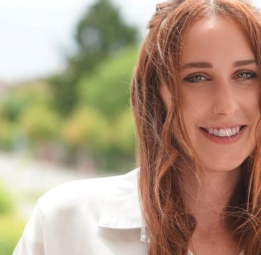 Miriam Zeni e il suo nuovo sorriso