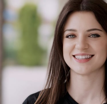 Marta Cavaglieri di Remedello, un sorriso smagliante in formazione con invisalign