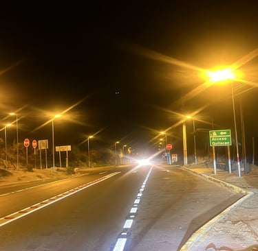 Chile has mandated <1% and <7% blue light in luminaires