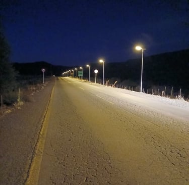 no contaminación por luz azul para lampara solar